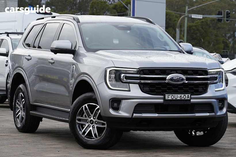 Silver 2024 Ford Everest SUV TREND 4X4