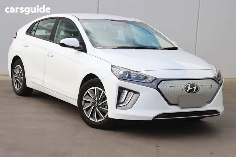 White 2021 Hyundai Ioniq Hatch ELECTRIC PREMIUM F