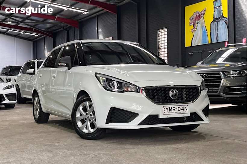 White 2022 MG MG3 Hatch CORE F