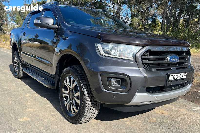 Grey 2019 Ford Ranger Ute Tray WILDTRAK 4X4