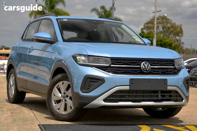 Blue 2024 Volkswagen T-Cross SUV 85TSI LIFE F