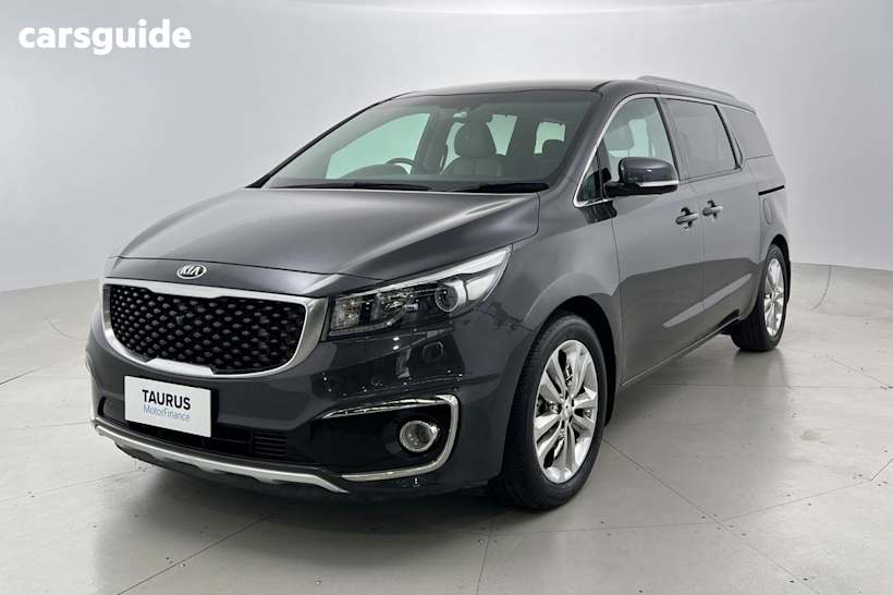 Grey 2018 Kia Carnival SUV PLATINUM F