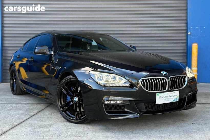 Black 2015 BMW 6 Coupe 40I GRAN COUPE F06 MY15