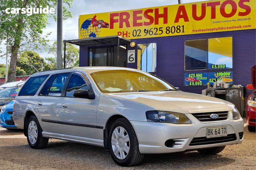 Silver 2010 Ford Falcon SUV XT R