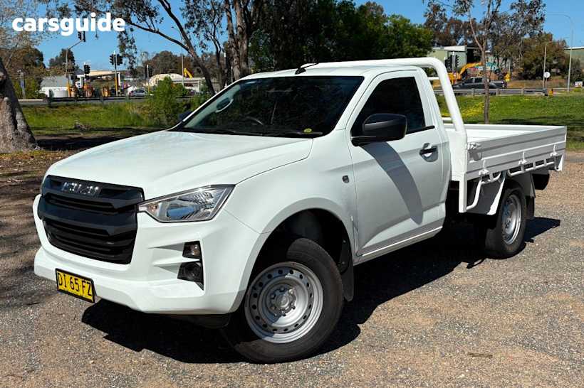 White 2023 Isuzu D-MAX Ute Tray SX HIGH RIDE R