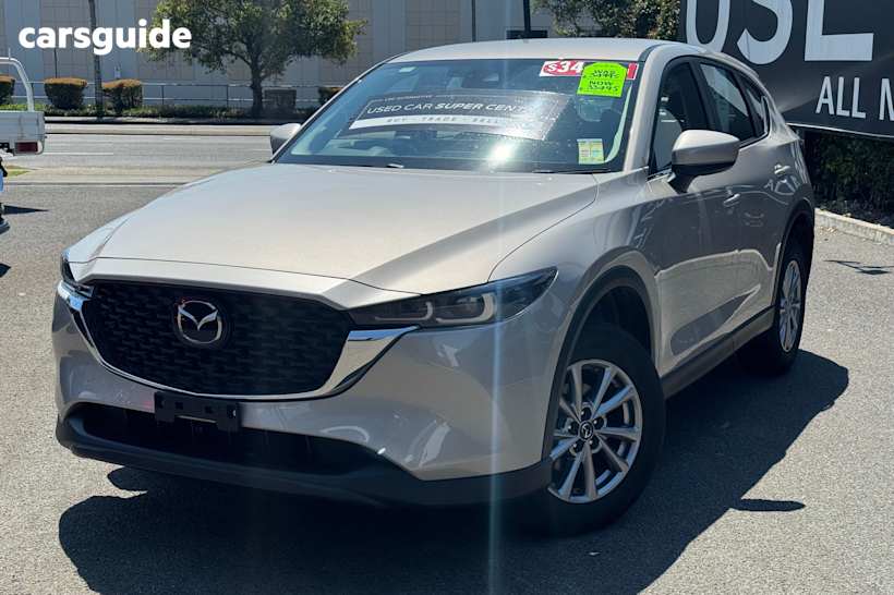 Gold 2024 Mazda CX-5 SUV G20 MAXX F