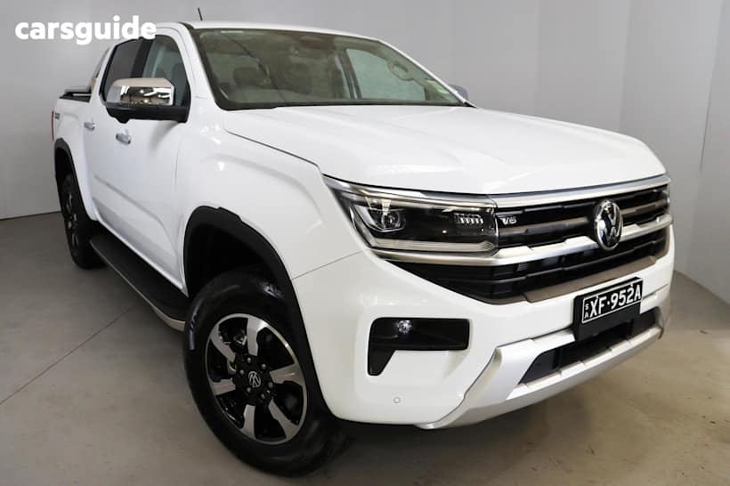 White 2024 Volkswagen Amarok Dual Cab Utility Style Tdi600 4Motion