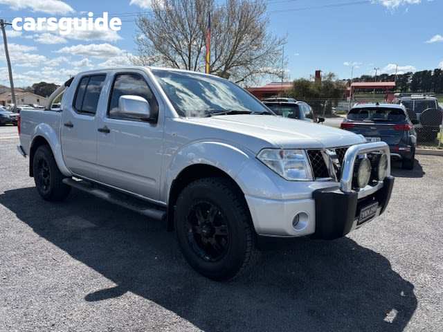 Silver 2015 Nissan Navara Dual Cab Pick-up Rx (4X4)