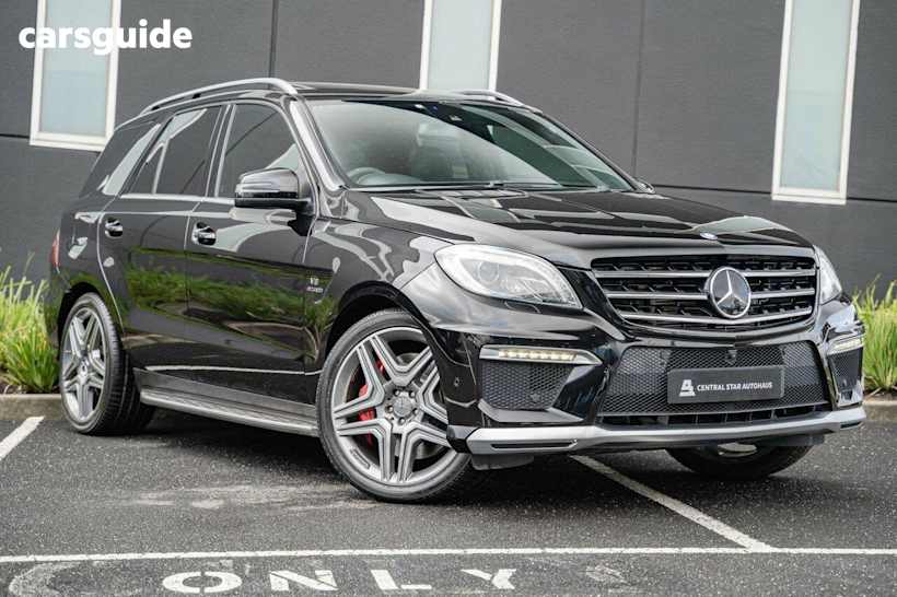 Black 2014 Mercedes-Benz ML SUV ML63 AMG 4X4