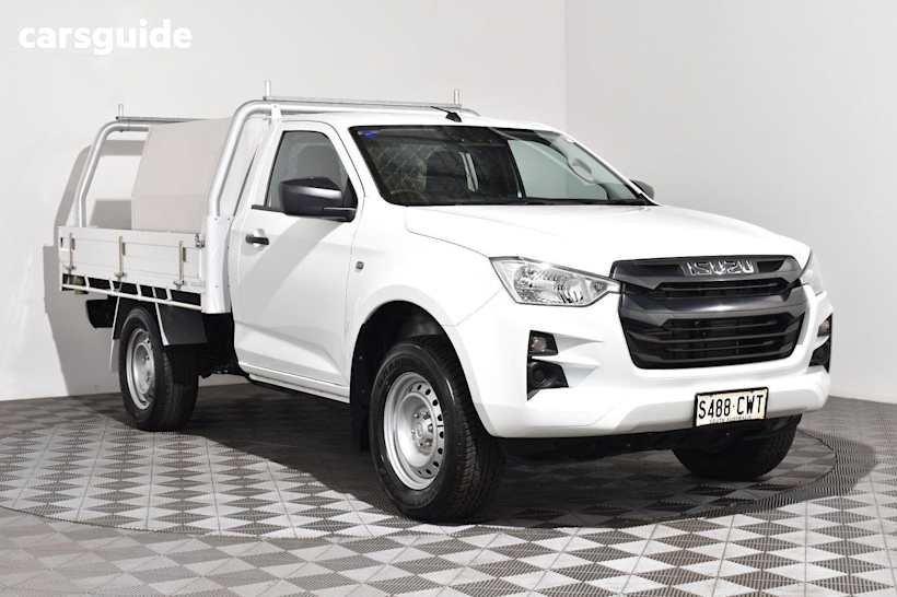 White 2023 Isuzu D-MAX Ute Tray SX HIGH RIDE R