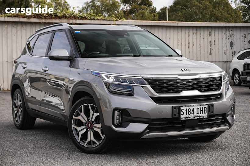 Grey 2019 Kia Seltos SUV GT-LINE 4X4