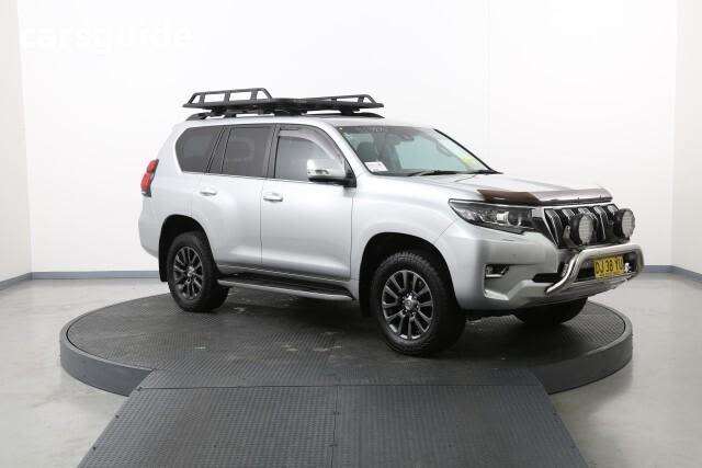 Silver 2018 Toyota Landcruiser Prado Wagon Vx (4X4)