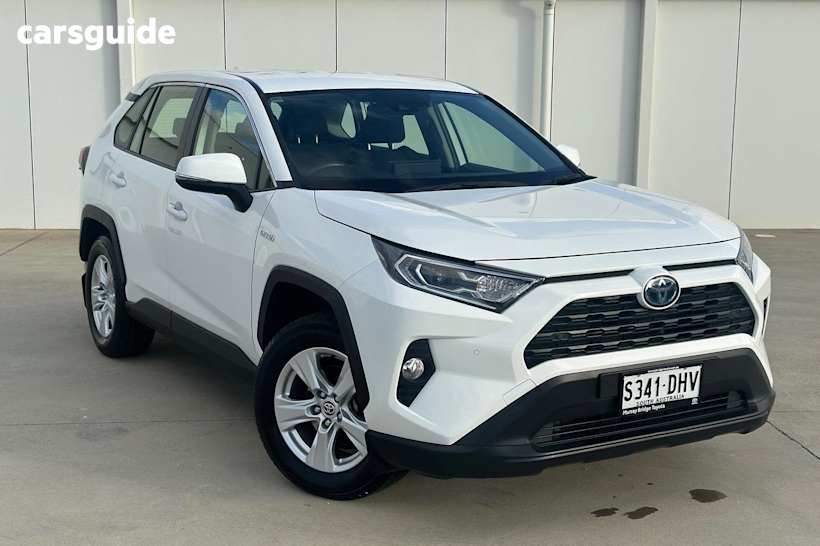 White 2021 Toyota RAV4 SUV GX 4X4