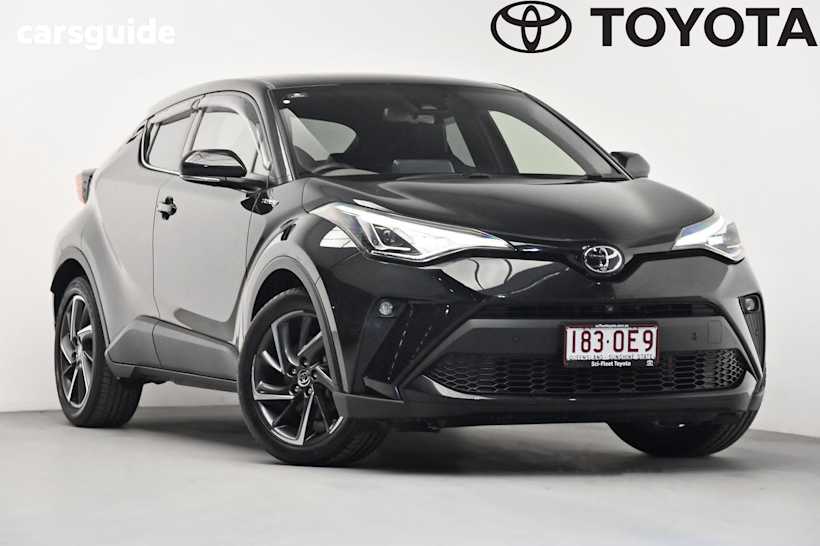 Black 2022 Toyota C-HR SUV KOBA F