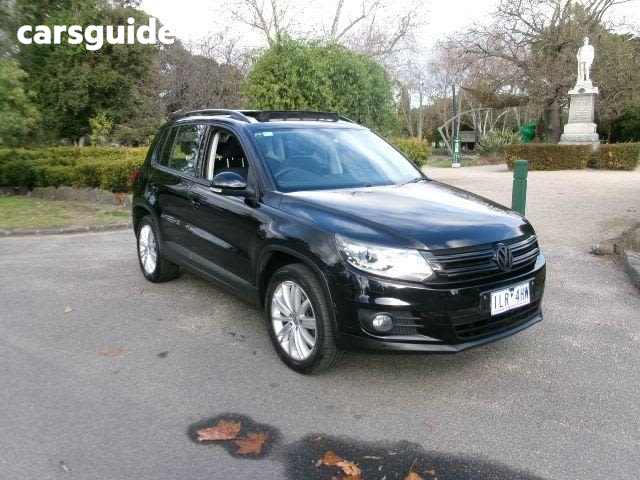 Black 2012 Volkswagen Tiguan SUV 132TSI PACIFIC 4WD