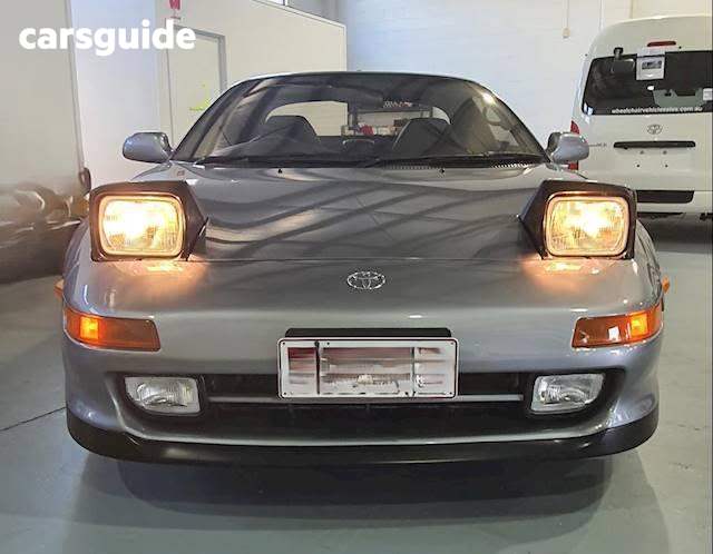 Grey 1992 Toyota MR2 Coupe R