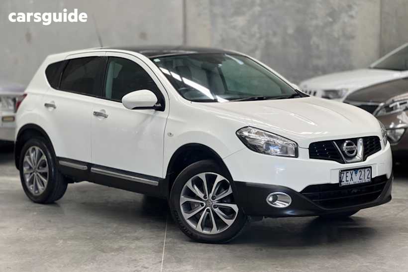 White 2012 Nissan Dualis Wagon Ti (4X2)