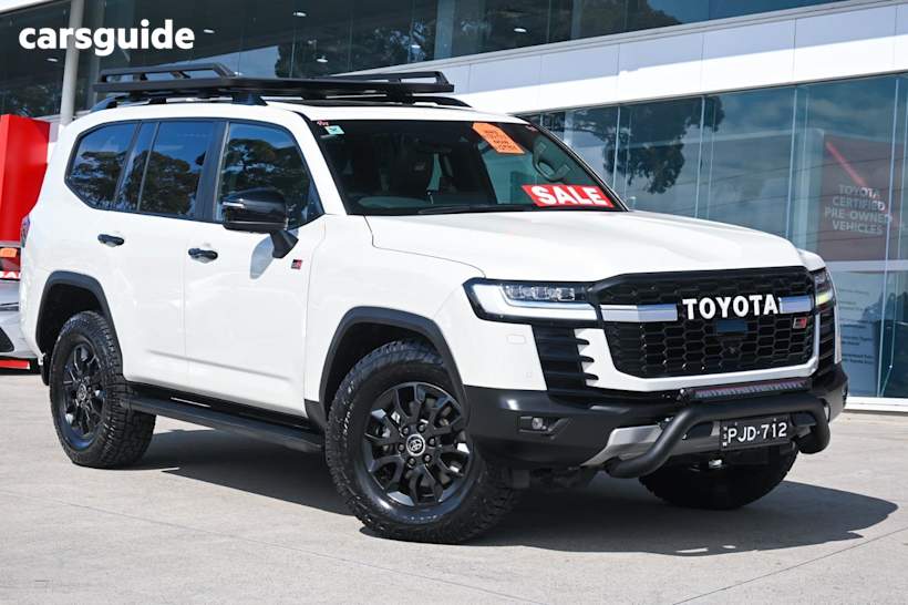 White 2022 Toyota Landcruiser SUV GR SPORT 4X4