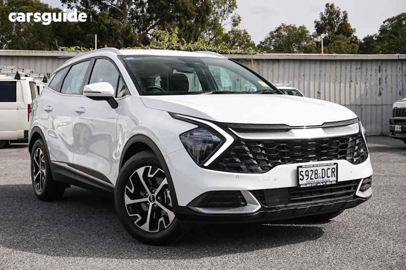 White 2024 Kia Sportage Wagon Sx Hev (Fwd)