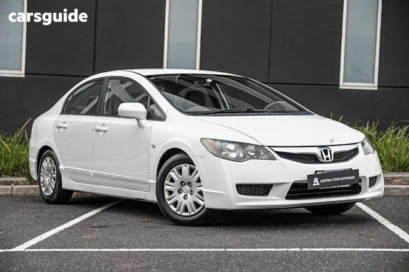 White 2010 Honda Civic Sedan Limited Edition