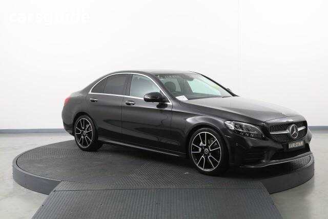 Black 2020 Mercedes-Benz C200 Sedan