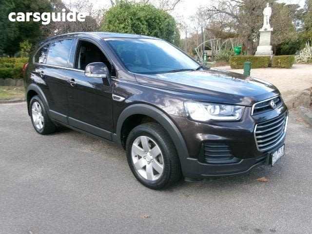Brown 2016 Holden Captiva SUV LS F