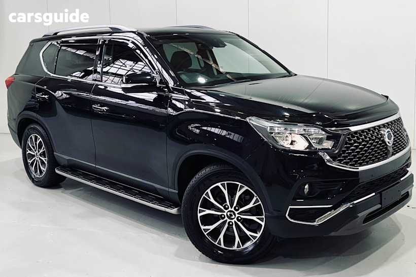 Black 2020 Ssangyong Rexton SUV ELX 4X4