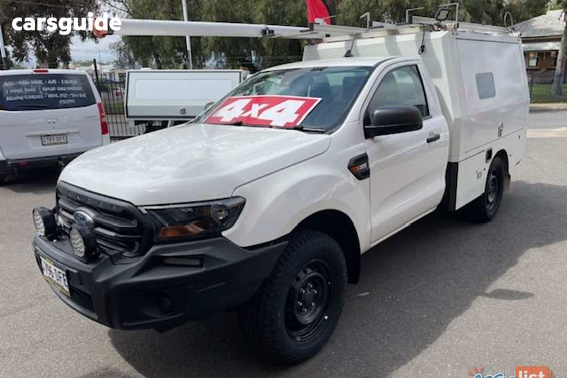 White 2021 Ford Ranger Cab Chassis Xl 3.2 (4X4)