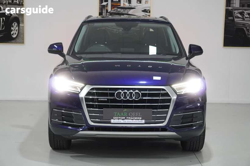 Blue 2018 Audi Q5 Wagon 2.0 Tdi Quattro Design