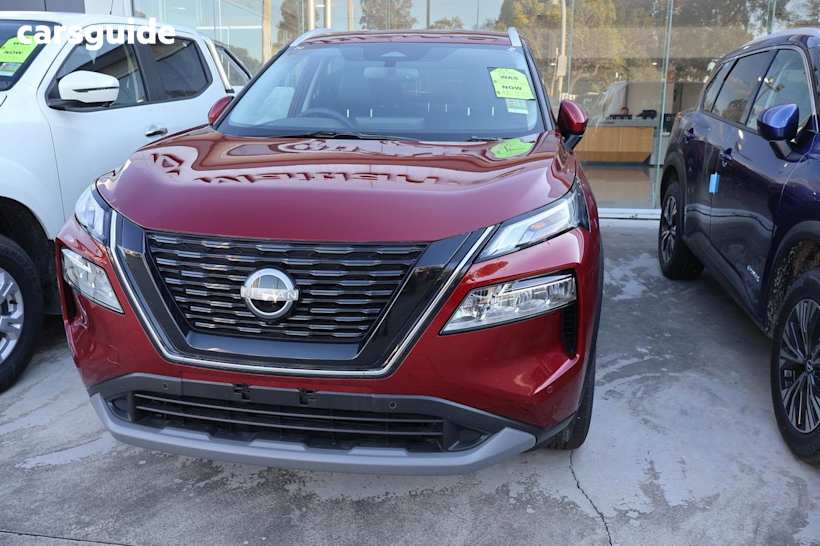 Red 2025 Nissan X-Trail Wagon St-L (4Wd) E-Power (Hybrid)