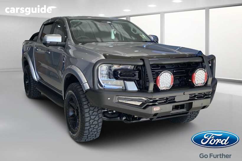 Silver 2024 Ford Ranger Ute Tray XLT 4X4