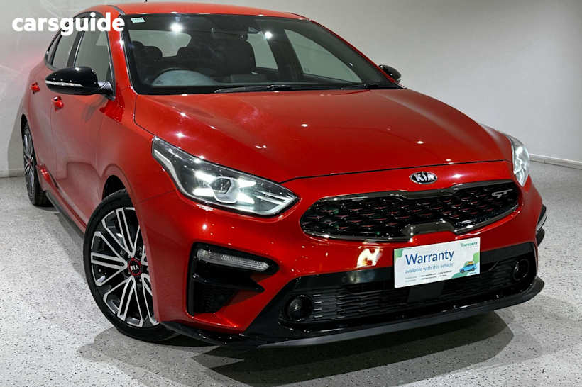 Orange 2020 Kia Cerato Hatch GT F