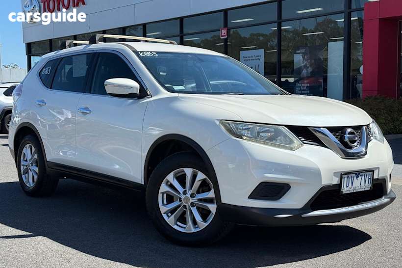 White 2015 Nissan X-Trail SUV ST 4X4