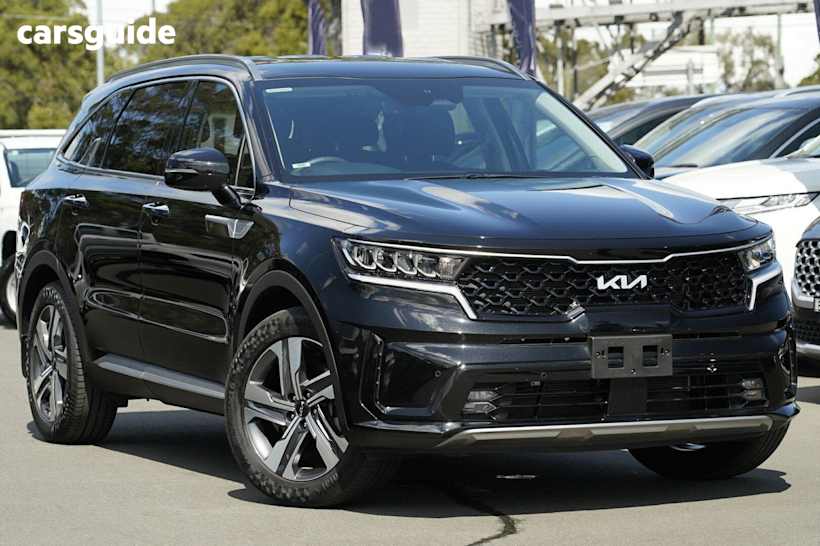 Black 2023 Kia Sorento SUV SPORT+ F