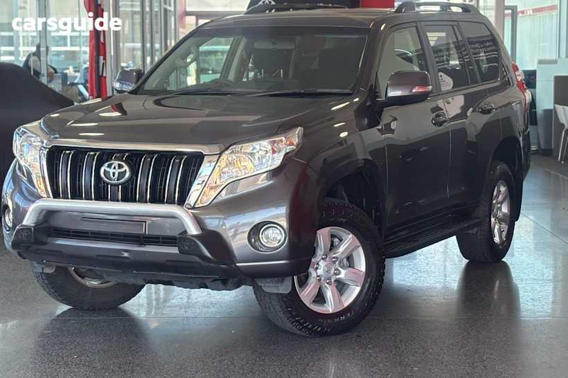 Grey 2016 Toyota Landcruiser Prado SUV GXL 4X4