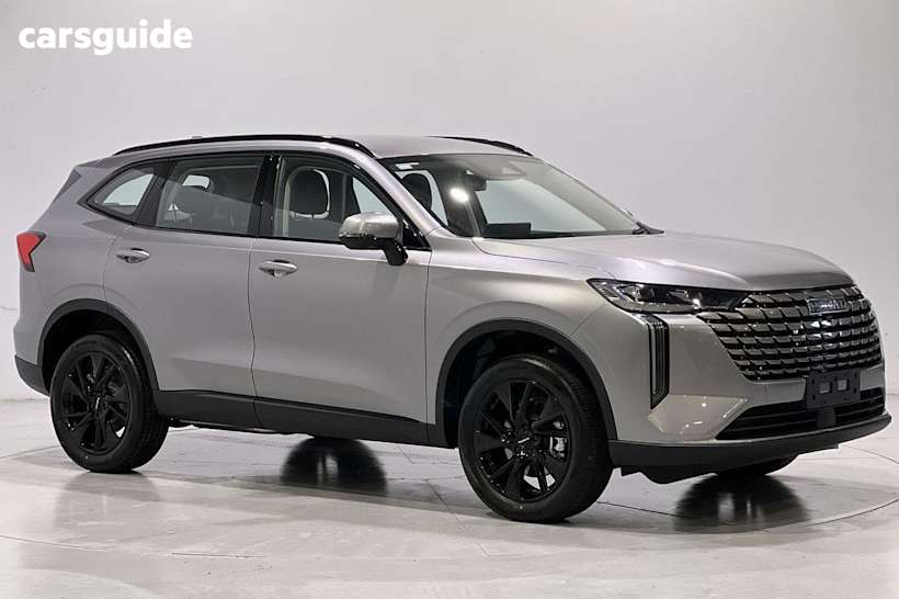 Grey 2025 GWM Haval H6 SUV LUX HYBRID F