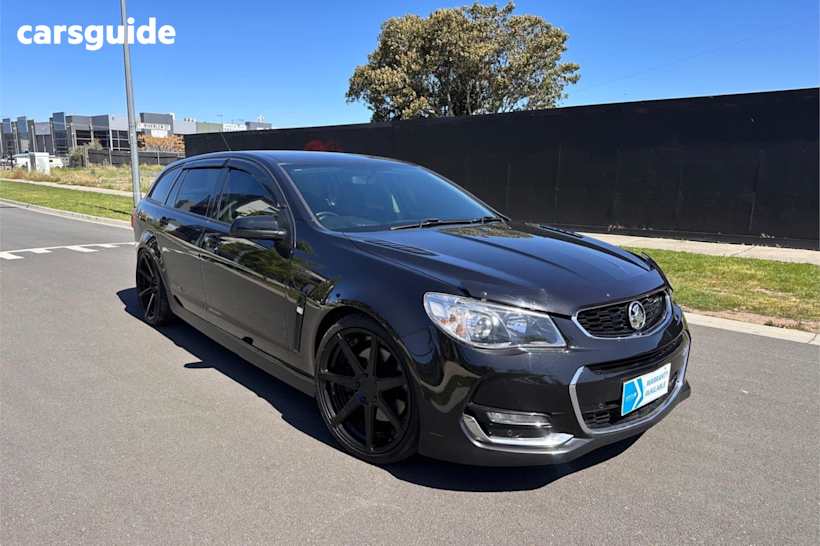 Black 2017 Holden Commodore Sportswagon Ss