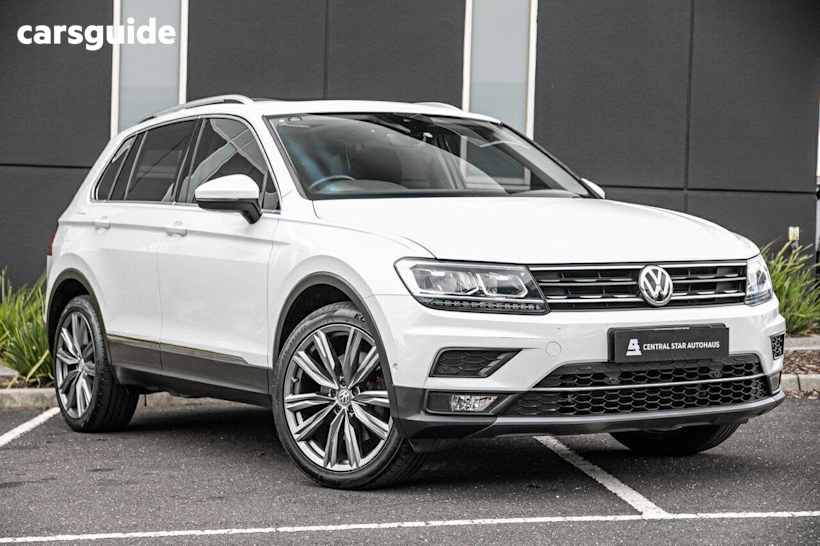 White 2018 Volkswagen Tiguan Wagon 162 Tsi Sportline