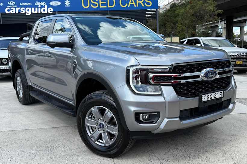 Silver 2023 Ford Ranger Ute Tray XLT 4X4