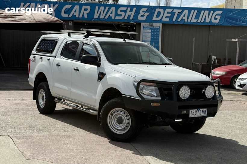 White 2014 Ford Ranger Dual Cab Utility Xl 3.2 (4X4)