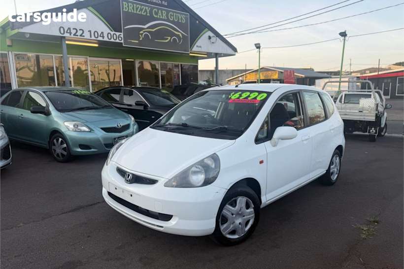 White 2002 Honda Jazz Hatchback Gli
