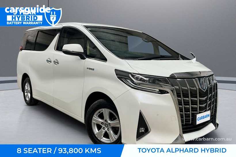 White 2020 Toyota Alphard OtherCar HYBRID X 4WD