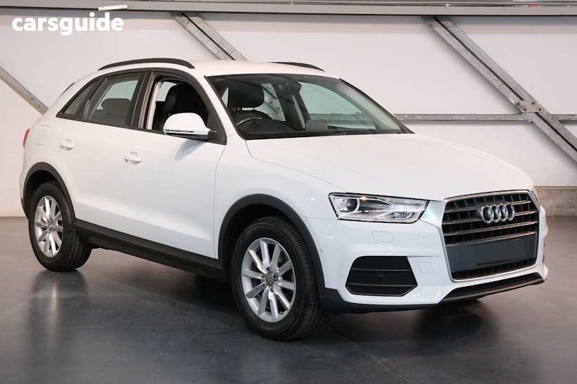 White 2016 Audi Q3 SUV TFSI F