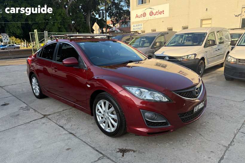 Red 2010 Mazda Mazda6 Sedan CLASSIC F