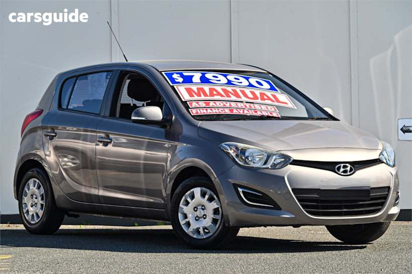 Grey 2013 Hyundai I20 Hatch ACTIVE F