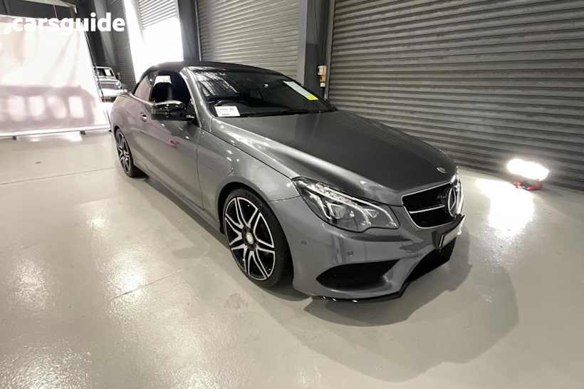 Grey 2016 Mercedes-Benz E250 Cabriolet