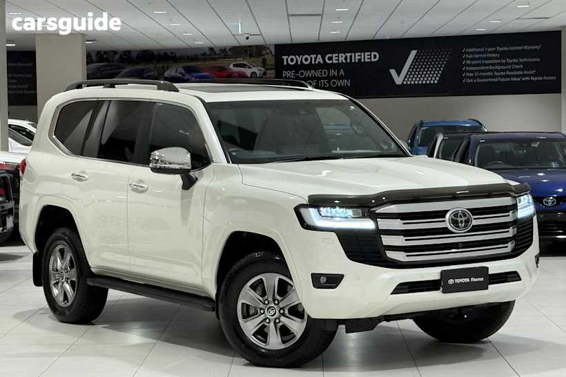 White 2023 Toyota Landcruiser SUV SAHARA 4X4