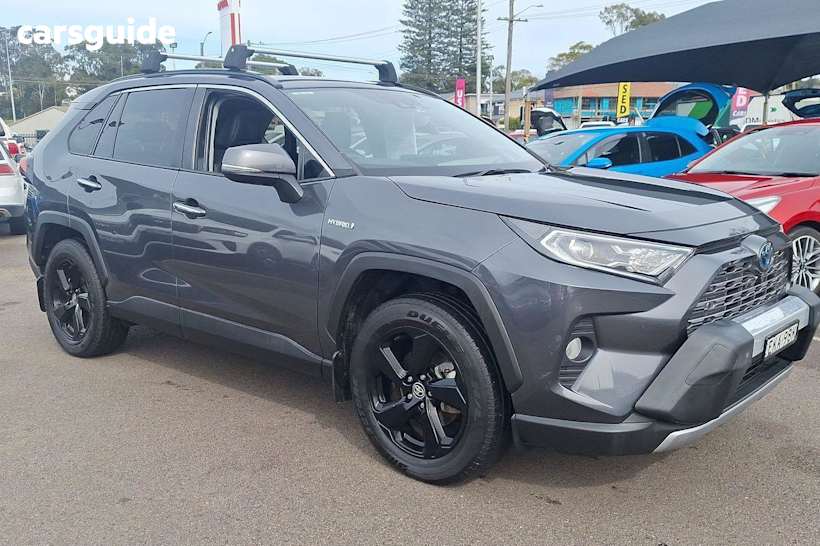 Grey 2020 Toyota RAV4 Wagon Cruiser (Awd) Hybrid