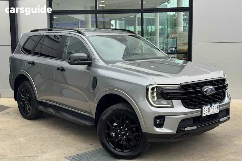 Silver 2024 Ford Everest SUV ULTRA 4WD