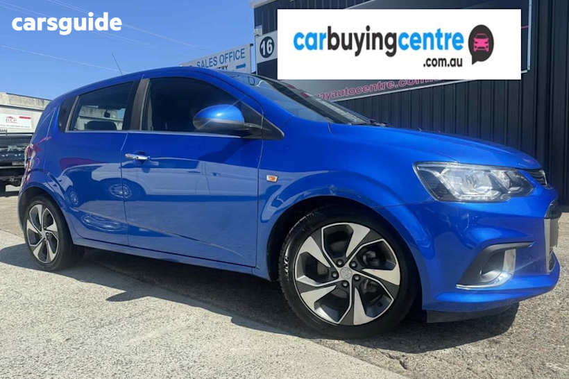 Blue 2017 Holden Barina Hatchback Lt